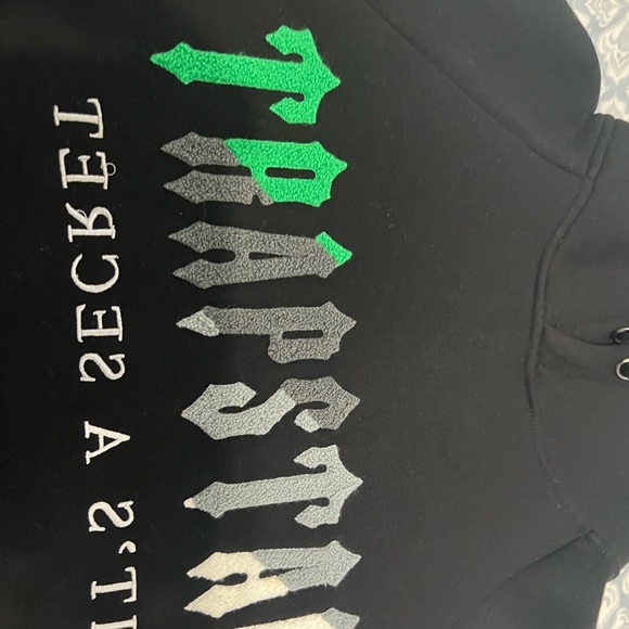 Trapstar hoodie green and black - Picture 4 of 5